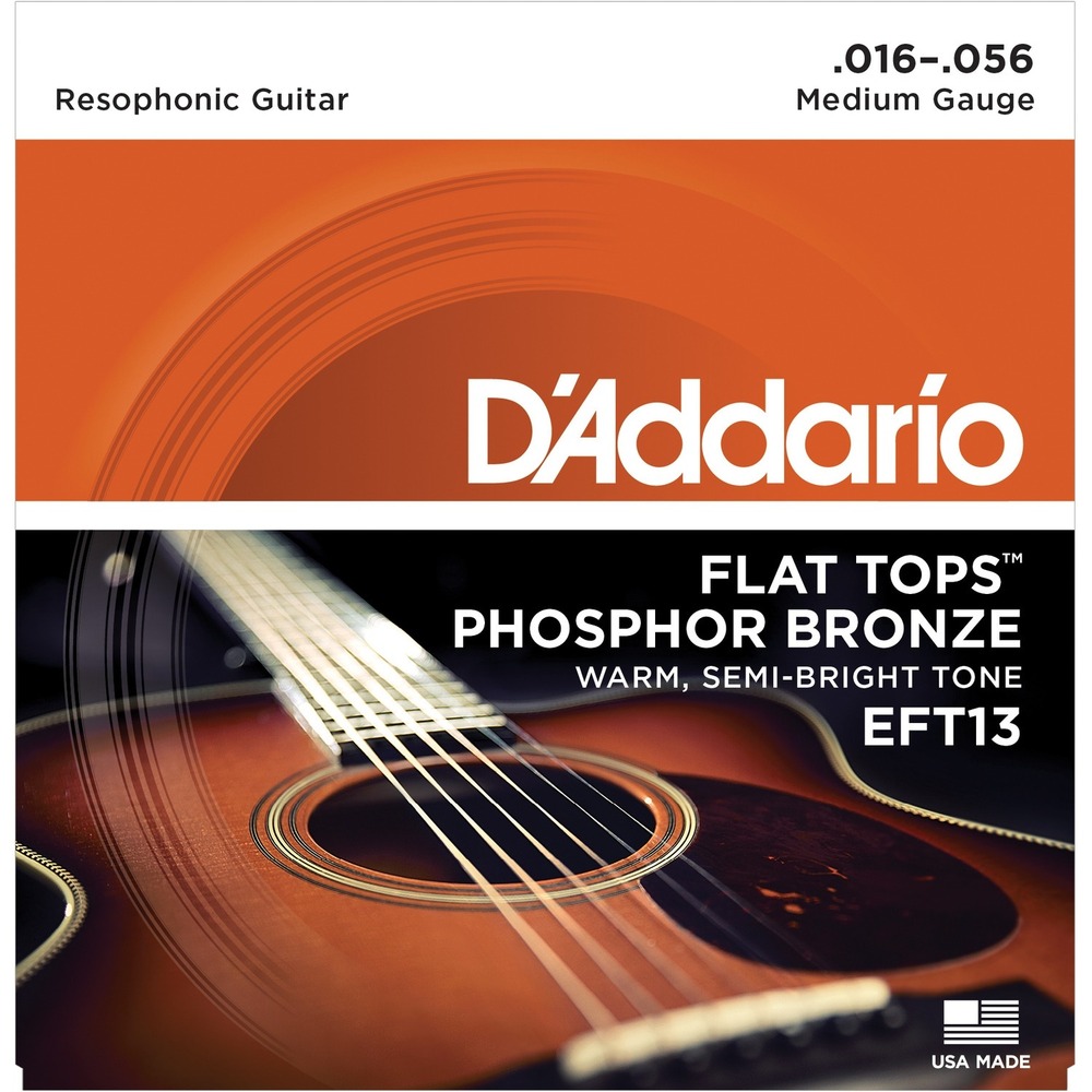 Струны для акустической гитары DAddario EFT13