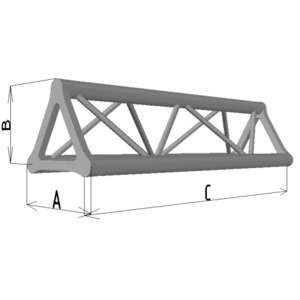 Ферма треугольная INVOLIGHT ITX29-150