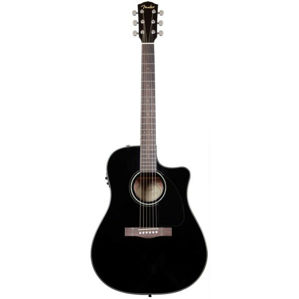 Электроакустическая гитара Fender DG-60CE DREADNOUGHT BLACK W/FISHMAN MINIQ PREAMP