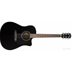 Электроакустическая гитара Fender DG-60CE DREADNOUGHT BLACK W/FISHMAN MINIQ PREAMP