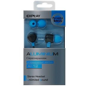 Наушники внутриканальные классические Explay Aluminium Al-126