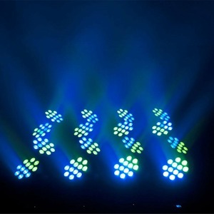 Прожектор полного движения LED Ross Buzzi LED Zoom RGBW 12x15W