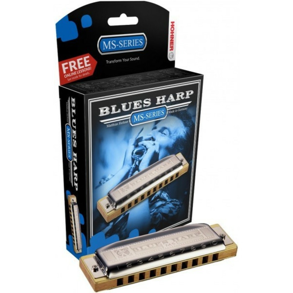 Губная гармошка Hohner Blues Harp 532/20MS A (M533106x)