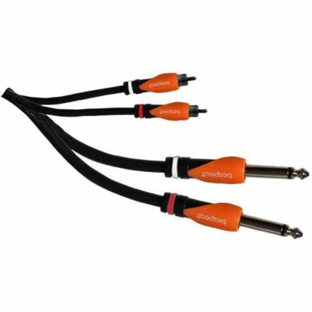 Кабель аудио 2xJack - 2xRCA Bespeco SLY2JR180 1.8m