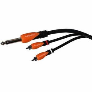 Кабель аудио 1xJack - 2xRCA Bespeco SLYSRM500 5.0m