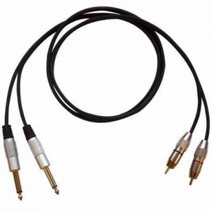 Кабель аудио 2xJack - 2xRCA Bespeco RCJJ150 1.5m