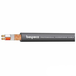 Кабель микрофонный в нарезку Bespeco B/CVP100S BLK