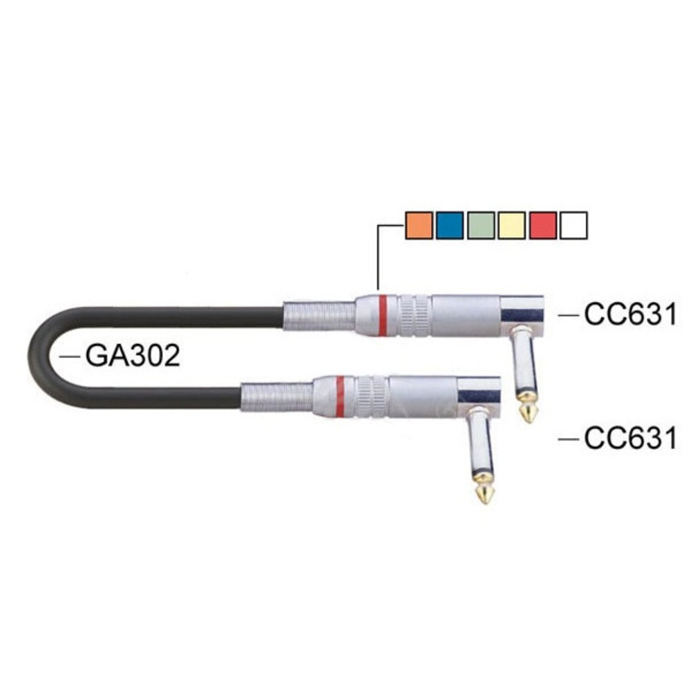 Кабель аудио 1xJack - 1xJack Soundking BC812 2.0m