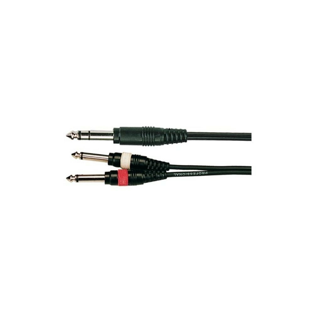 Кабель аудио 1xJack - 2xJack Soundking BB314 4.5m