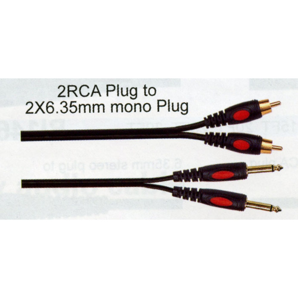 Кабель аудио 2xJack - 2xRCA Soundking BI110 4.5m