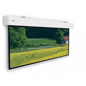 Экран для дома, настенно потолочный с электроприводом Projecta Elpro Large Electrol 223x350 Matte White (10100335)