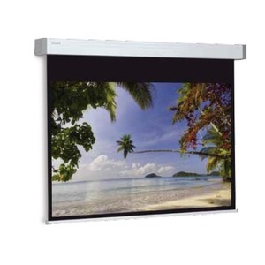 Экран для дома, настенно потолочный с электроприводом Projecta Compact Electrol 129x200 Matte White (10101822)