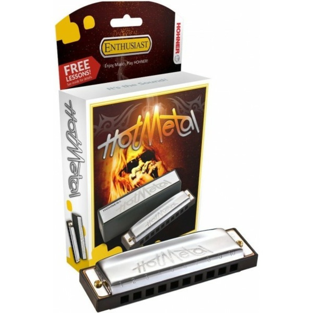 Губная гармошка Hohner Hot Metal A (M57210X)