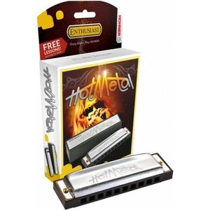 Губная гармошка Hohner Hot Metal D (M57203X)