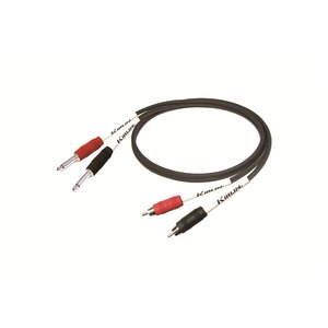 Кабель аудио 2xJack - 2xRCA Kirlin AP-403SSPR-2 2.0m