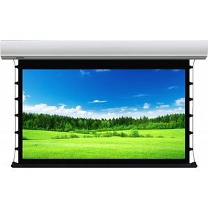 Экран для дома, настенно потолочный с электроприводом Lumien Cinema Tensioned Control 184x286 Matte White Sound LCTC-100139