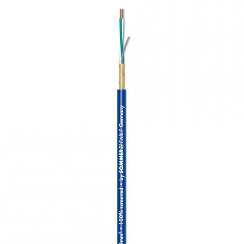 Кабель аудио в нарезку Sommer Cable 200-0402 SC-Isopod SO-F22 Blue