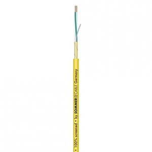 Кабель аудио в нарезку Sommer Cable 200-0407 SC-Isopod SO-F22 Yellow