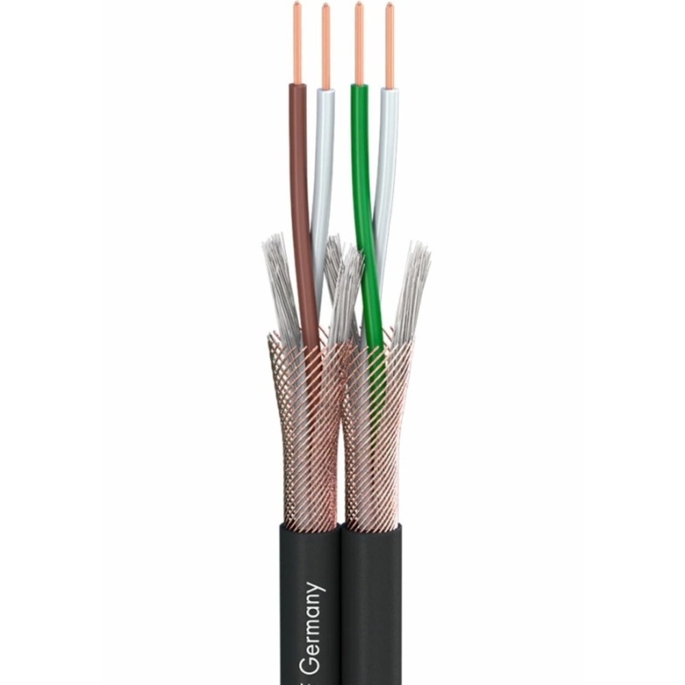 Кабель микрофонный в нарезку Sommer Cable 200-0551 SC-Peacock MKII Black