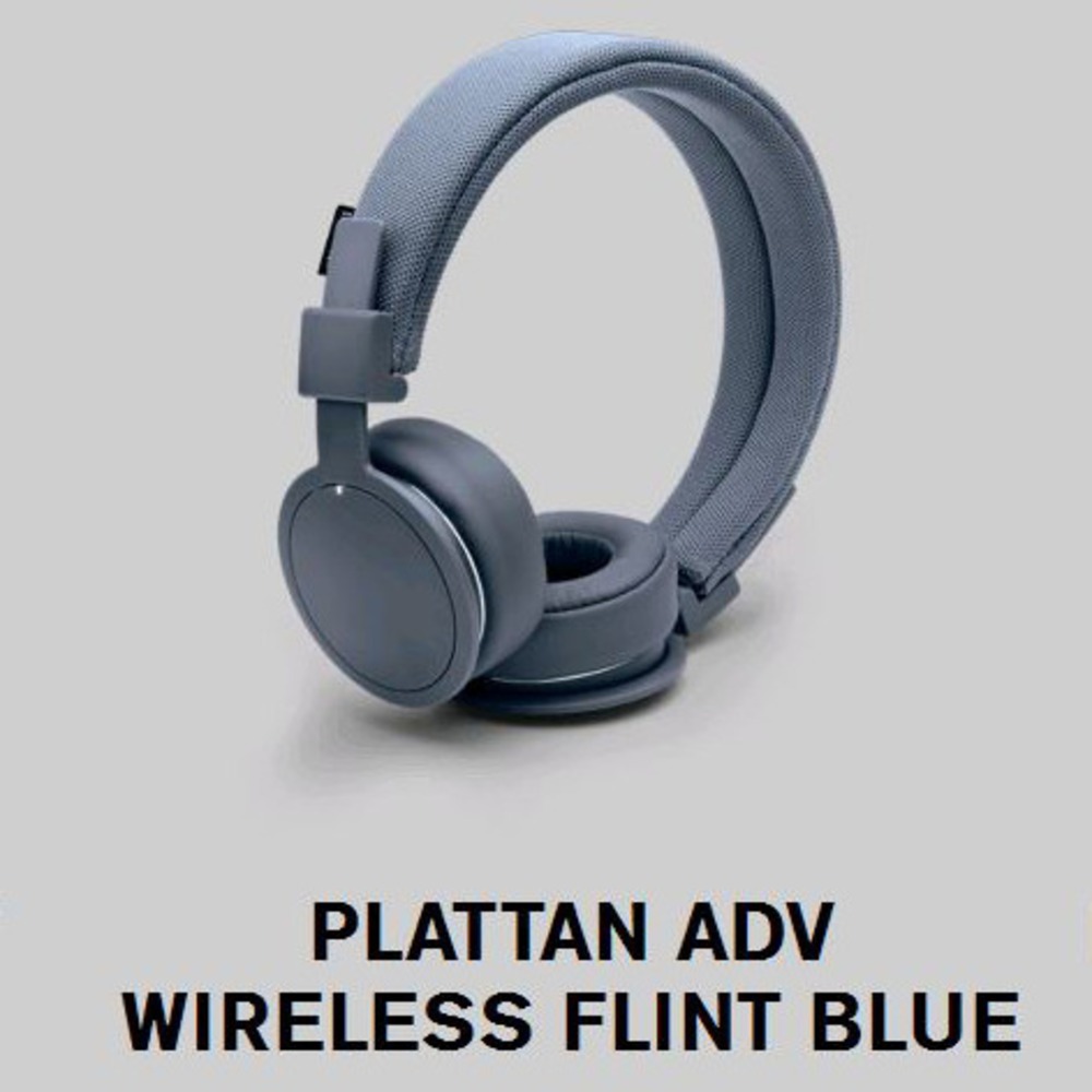 Наушники мониторные беспроводные Urbanears Plattan ADV Wireless Flint Blue