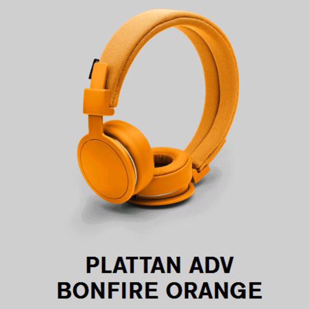 Наушники мониторные классические Urbanears Plattan ADV Bonfire Orange