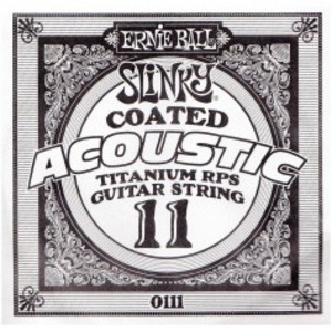 Струна одиночная для акустической гитары Ernie Ball 0111