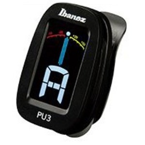 Тюнер/метроном IBANEZ PU3 CLIP TUNER BK