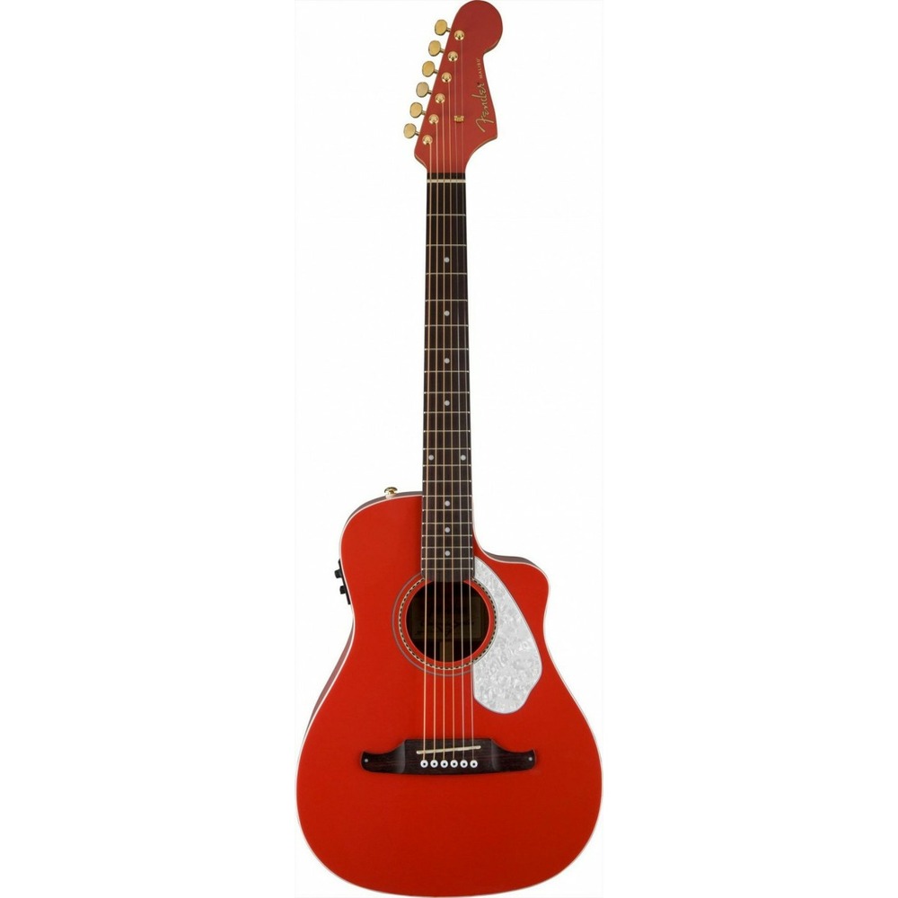 Электроакустическая гитара Fender Malibu CE Red