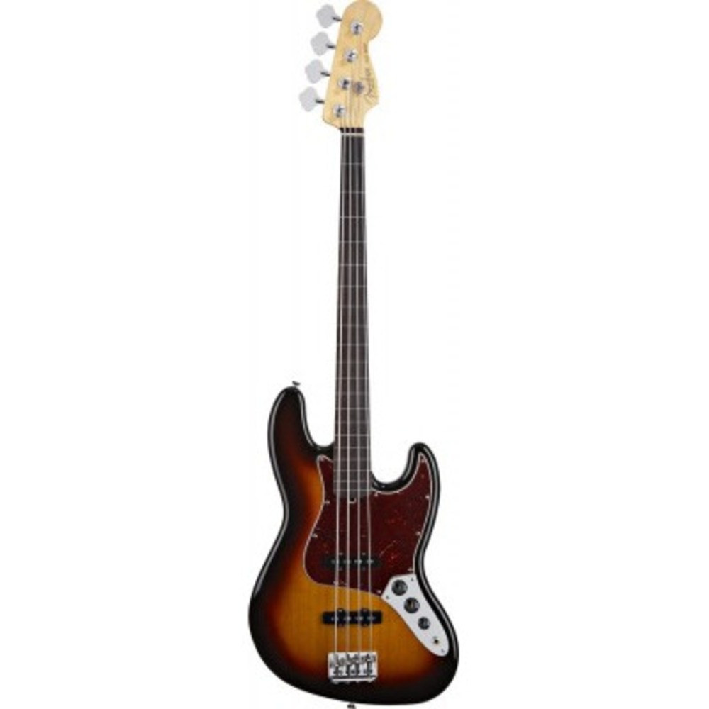 Бас-гитара Fender AMERICAN STANDARD JAZZ BASS 2012 RW FRETLESS 3-COLOR SUNBURST