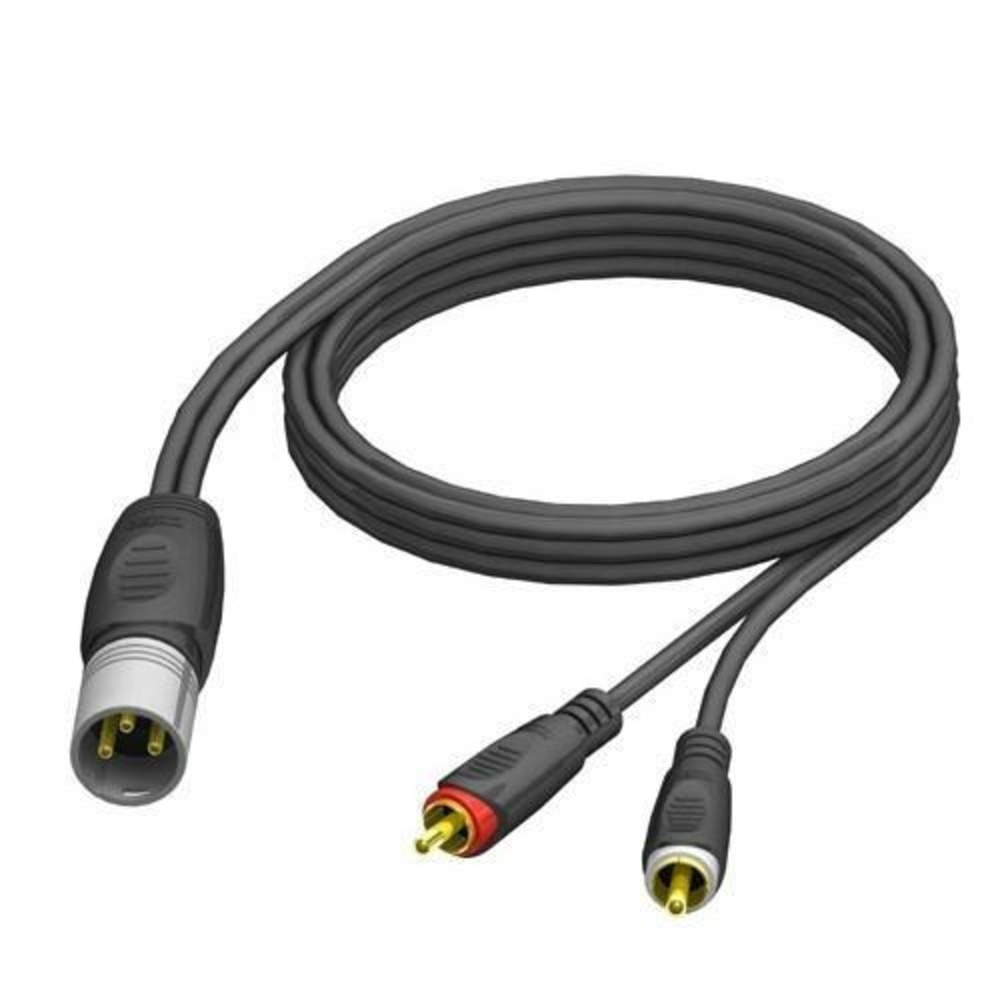 Кабель аудио 2xRCA - 1xXLR Procab REF703/10 10.0m