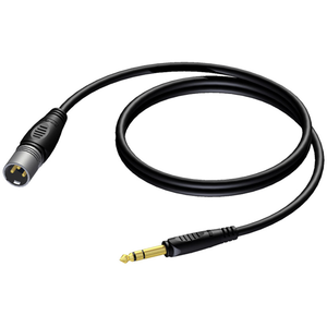 Кабель аудио 1xJack - 1xXLR Procab REF724/10 10.0m