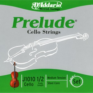 Струны для скрипки DAddario J1010 1/2M prelude cello setlight 1/2