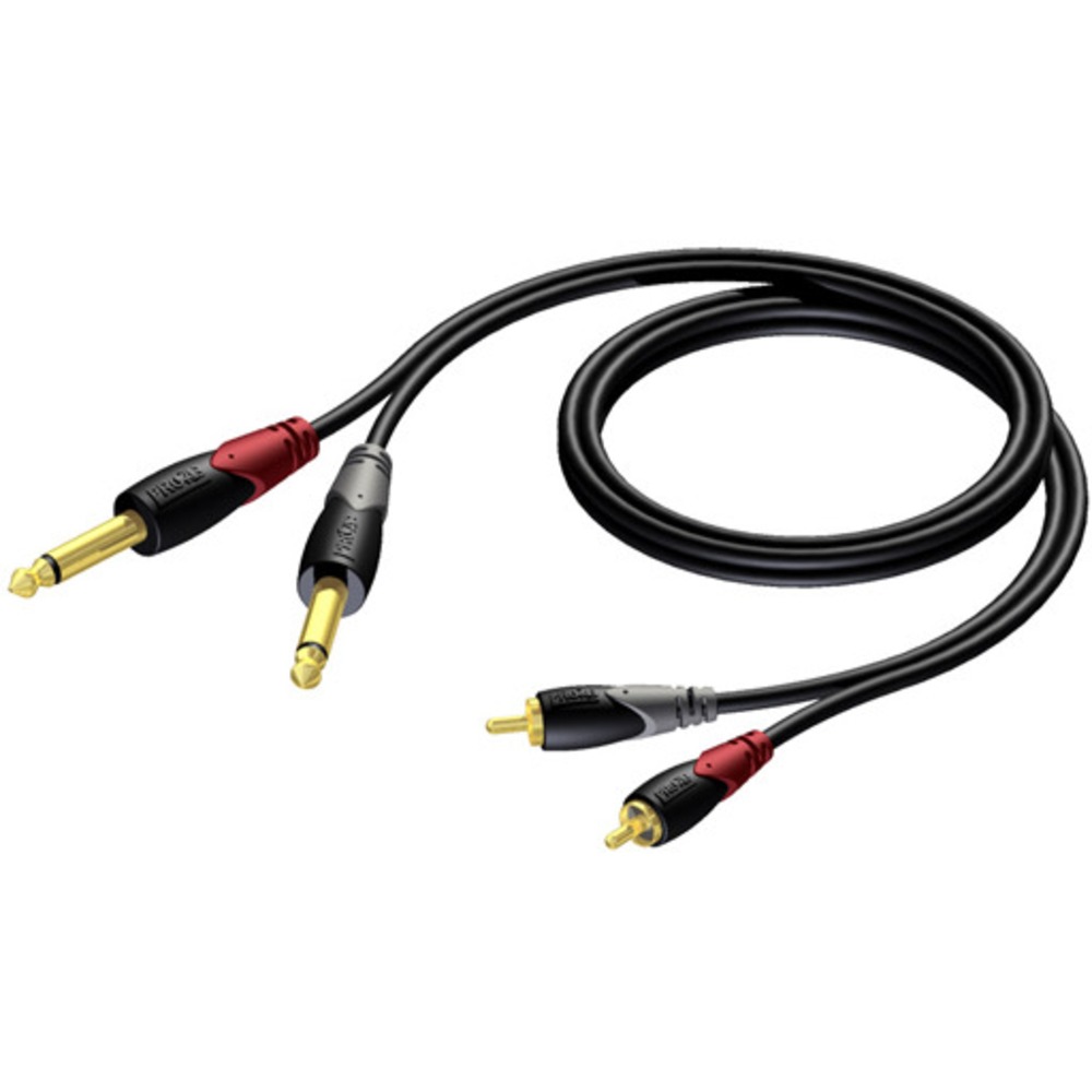 Кабель аудио 2xJack - 2xRCA Procab CLA631/1 1.0m