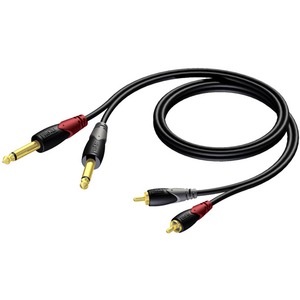 Кабель аудио 2xJack - 2xRCA Procab CLA631/5 5.0m