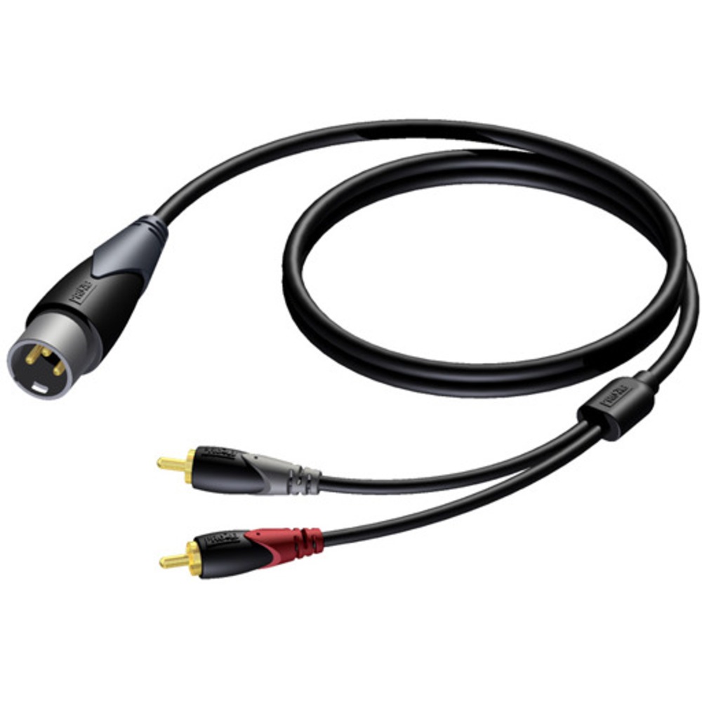 Кабель аудио 2xRCA - 1xXLR Procab CLA703/10 10.0m