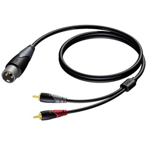 Кабель аудио 2xRCA - 1xXLR Procab CLA703/5 5.0m