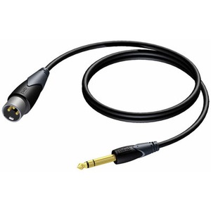 Кабель аудио 1xJack - 1xXLR Procab CLA724/10 10.0m