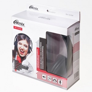 Наушники мониторные классические Ritmix RH-503M