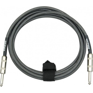 Кабель аудио 1xJack - 1xJack DiMarzio EP1710SSBKGY Instrument Cable 10 Black/Gray 3.0m