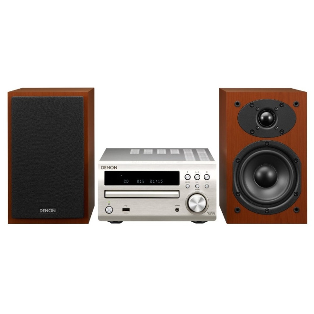 Микросистема Denon D-M40 Premium Silver/Wood