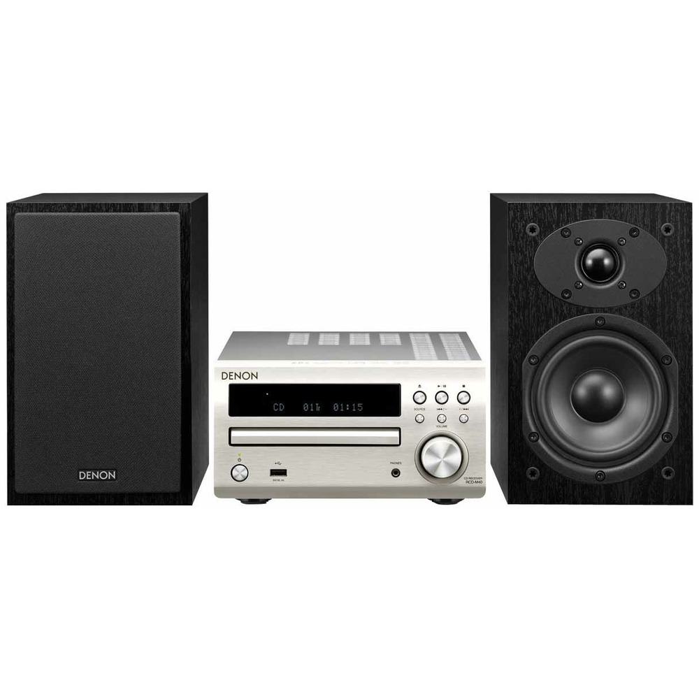 Микросистема Denon D-M40 Premium Silver/Black