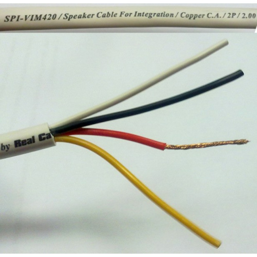 Кабель акустический с катушки Bi-Wire Real Cable SPI-VIM415B