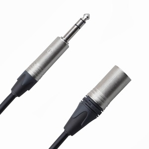 Кабель аудио 1xJack - 1xXLR Rich Pro RP250BLK 2.0m