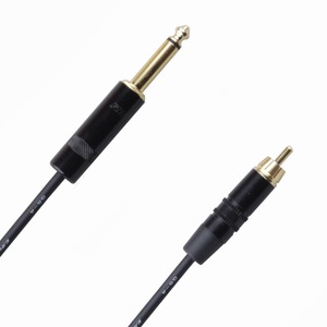 Кабель аудио 1xJack - 1xRCA Rich Pro RP600BLK 1.0m