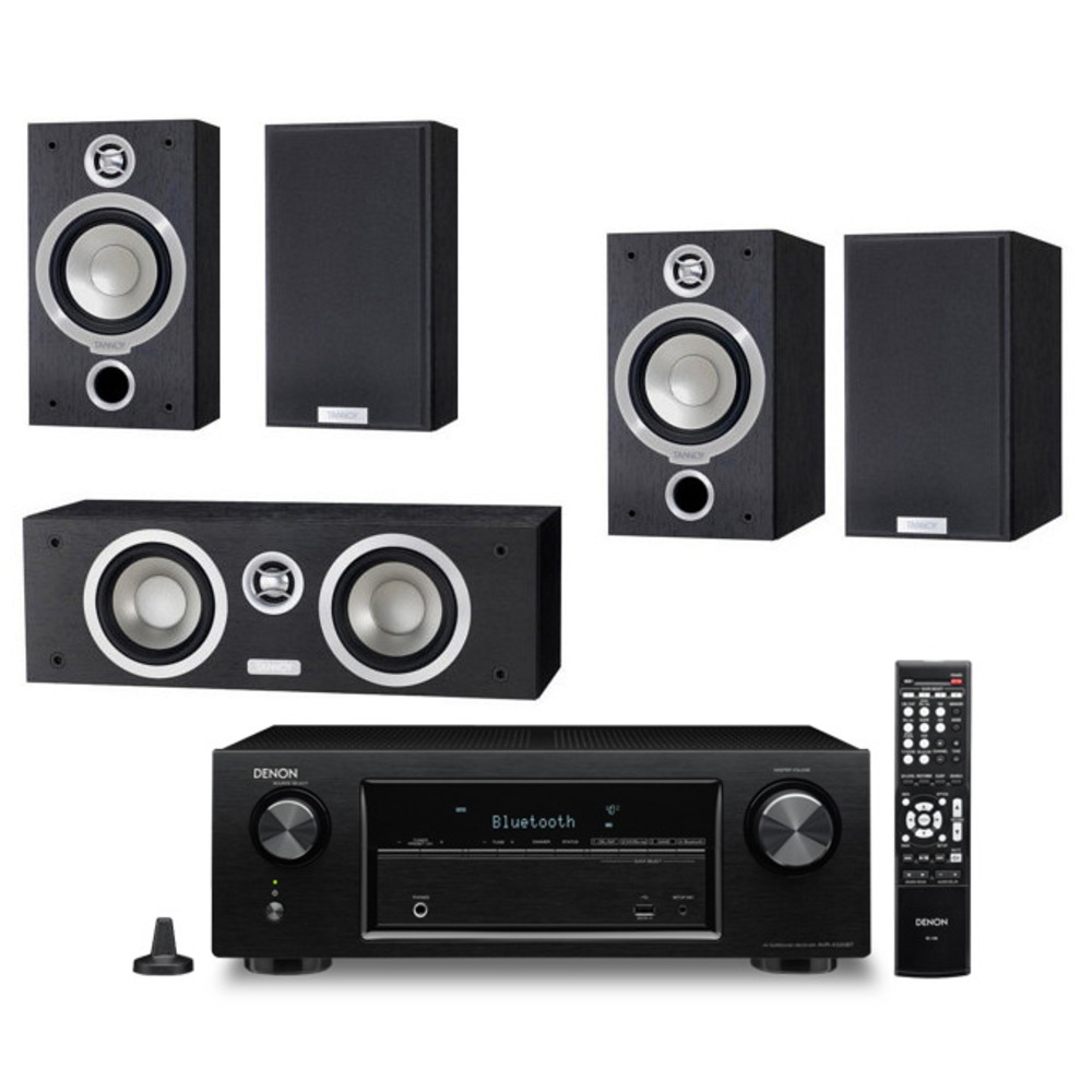 AV ресивер Denon AVR-X520BT + Tannoy Mercury V1i + VRi + VCi