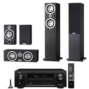 AV ресивер Denon AVR-X1200W + Tannoy Mercury V4i + VRi + VCi