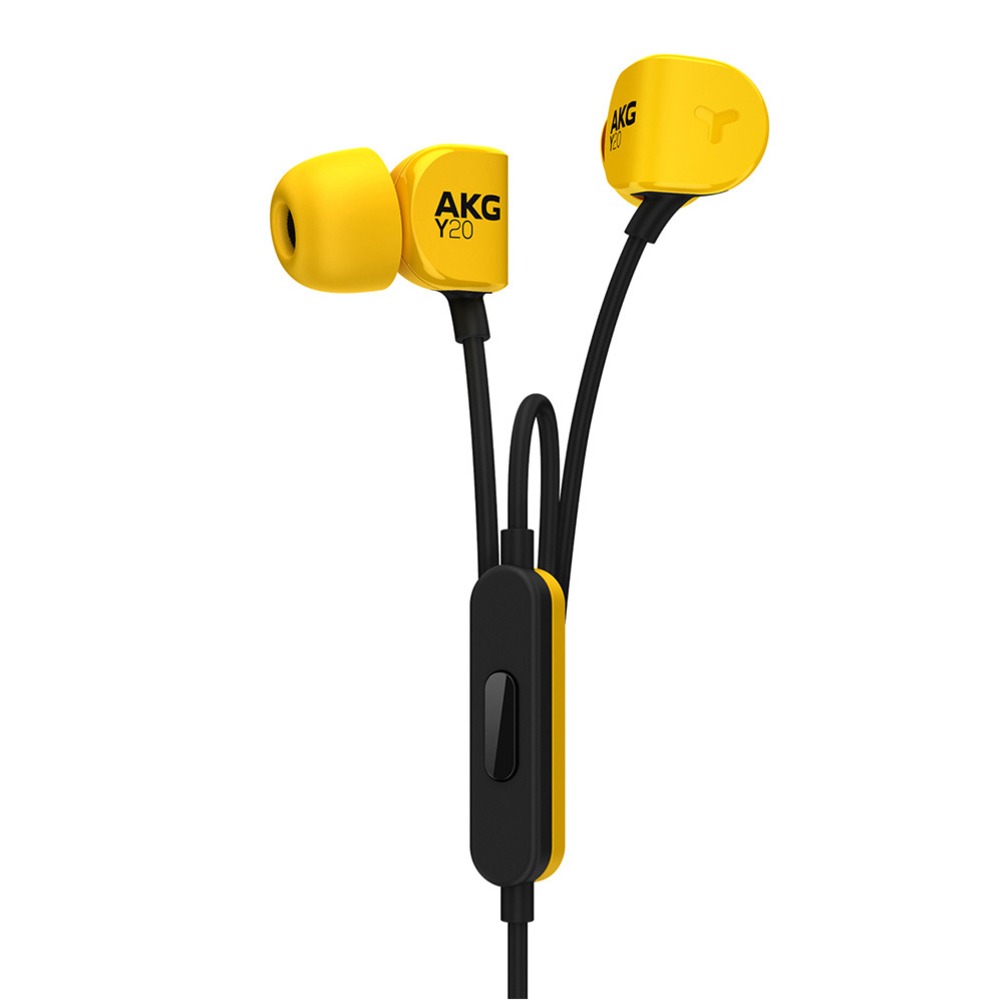 Наушники внутриканальные классические AKG Y20U Yellow