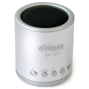 Портативная акустика Ritmix SP-077 Silver