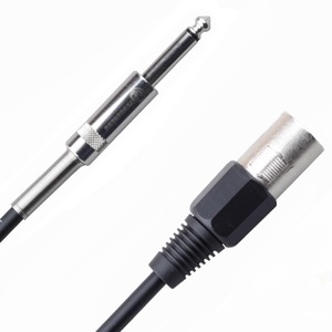 Кабель аудио 1xJack - 1xXLR Rich Pro RP210BLK 1.0m