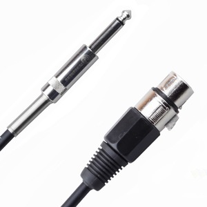 Кабель аудио 1xJack - 1xXLR Rich Pro RP211BLK 2.0m